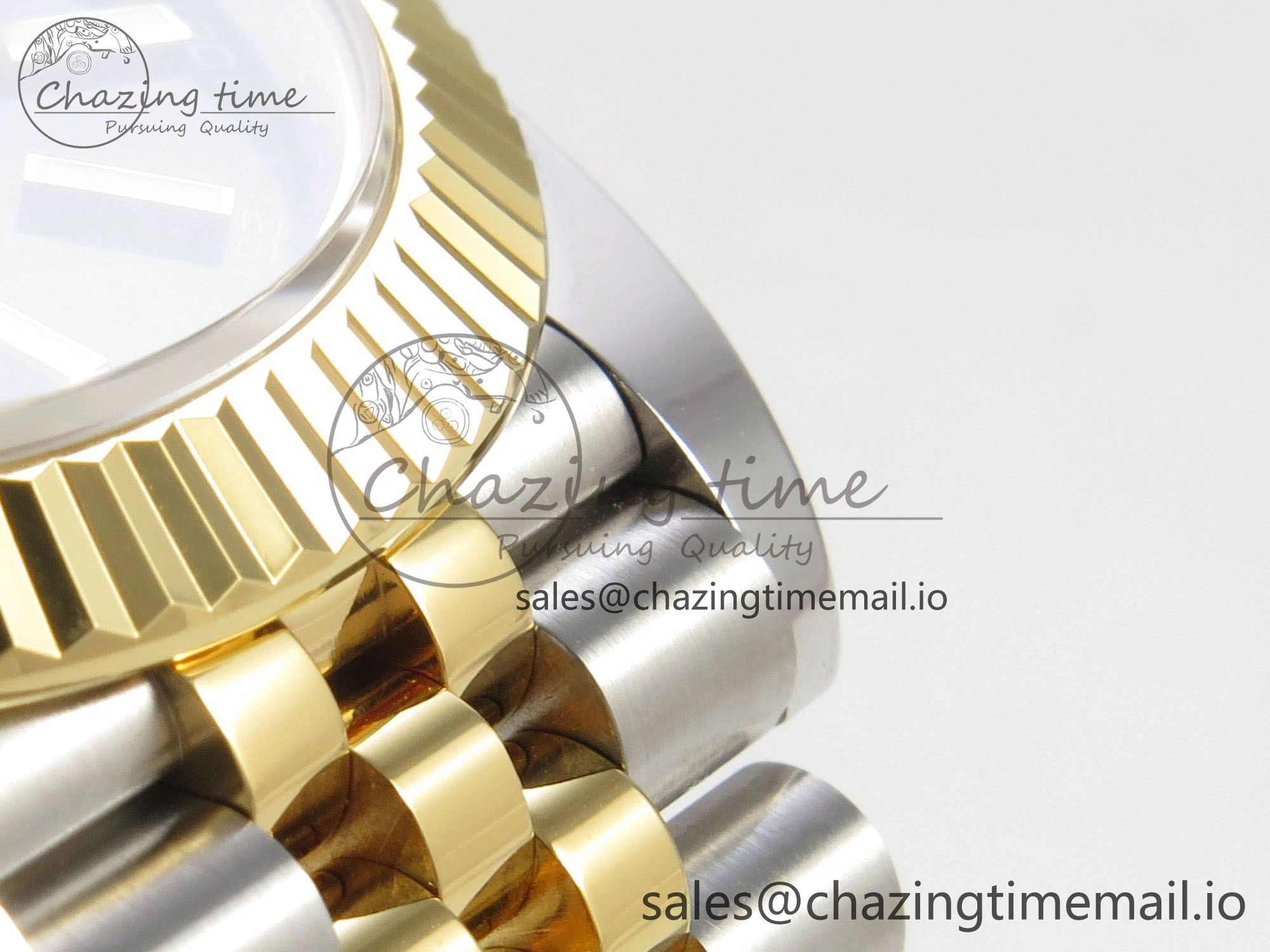 DateJust 41 126333 SS YG ARF 1:1 Best Edition Black Stick Dial on Jubilee Bracelet SH3235 (Weighted)