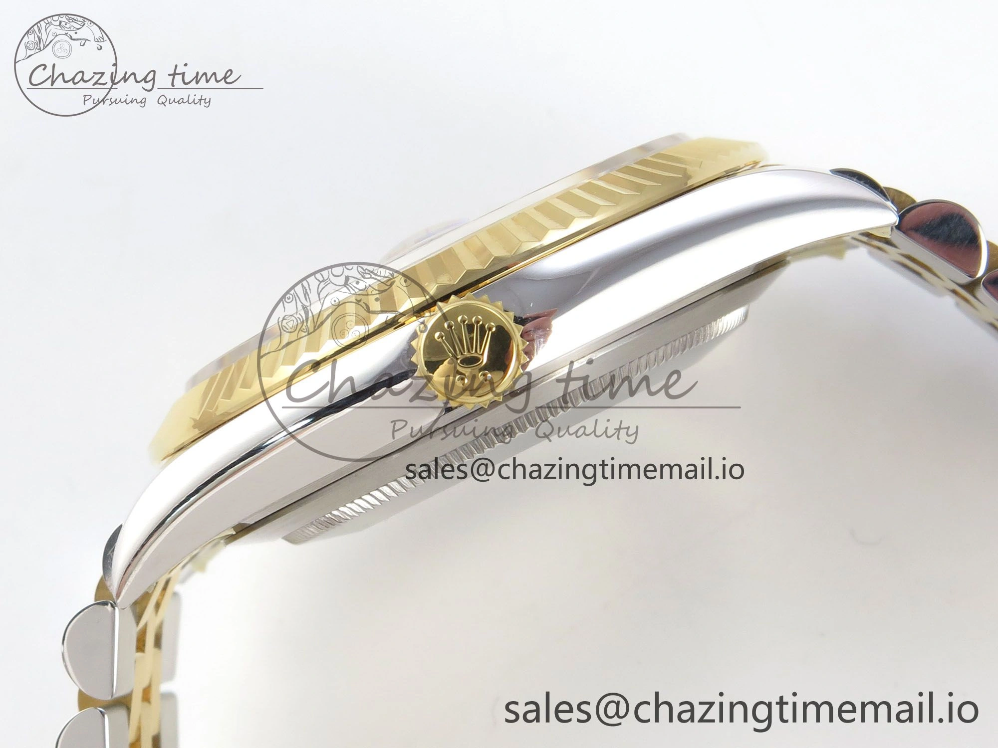 DateJust 41 126333 SS YG ARF 1:1 Best Edition Gray Roman Dial on Jubilee Bracelet SH3235 (Weighted)