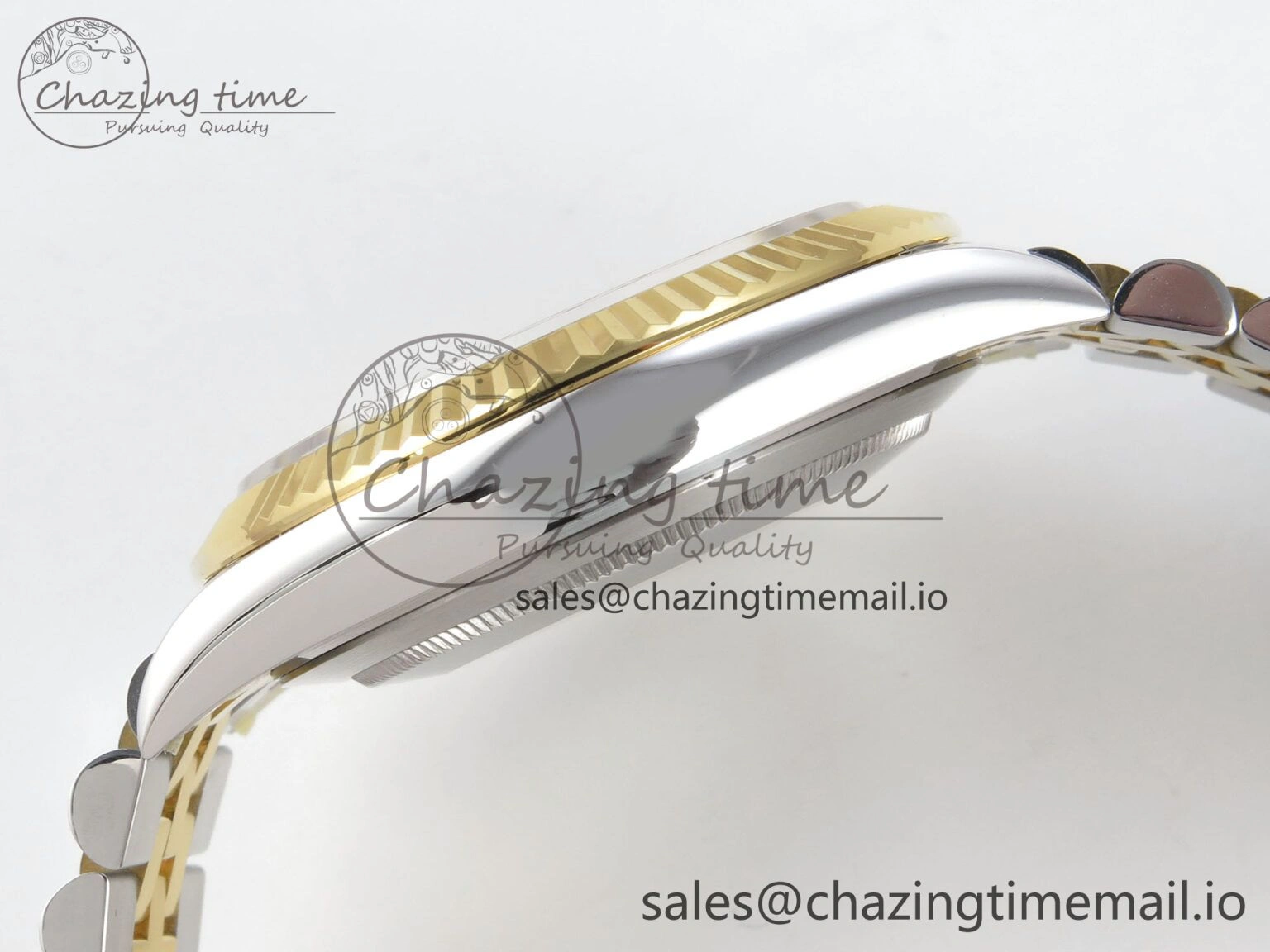 DateJust 41 126333 SS YG ARF 1:1 Best Edition Gray Roman Dial on Jubilee Bracelet SH3235 (Weighted)