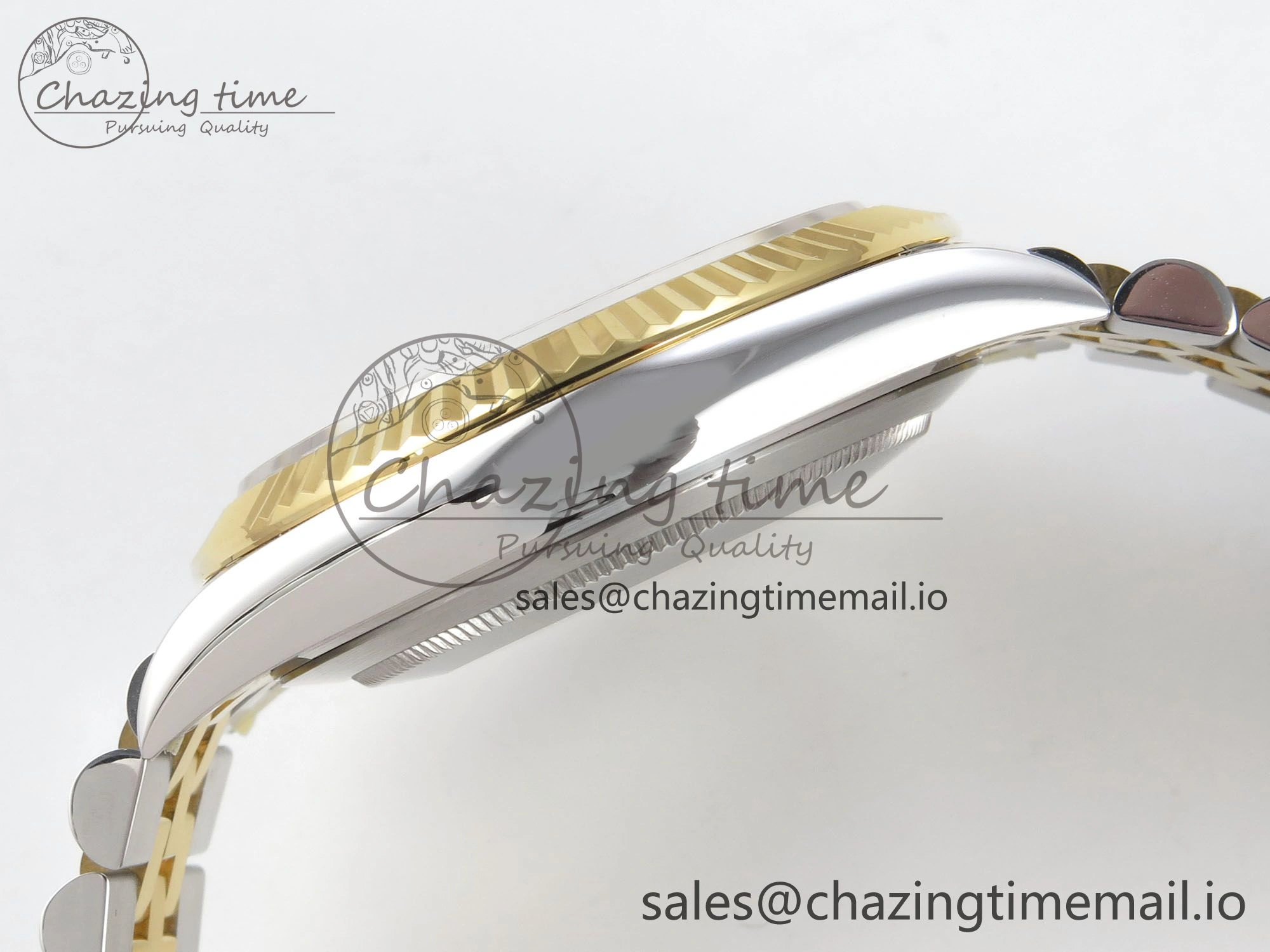 DateJust 41 126333 SS YG ARF 1:1 Best Edition Gray Roman Dial on Jubilee Bracelet SH3235 (Weighted)