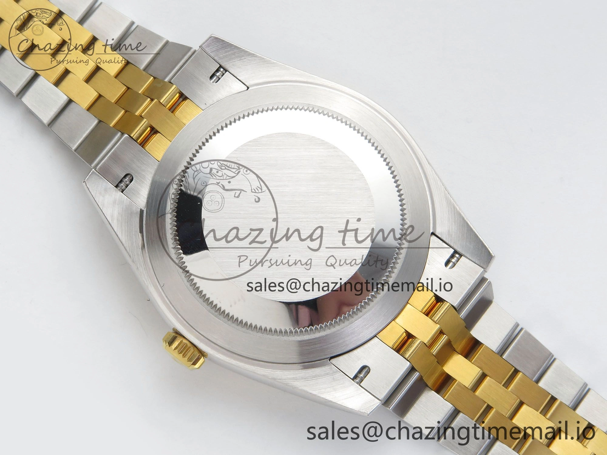 DateJust 41 126333 SS YG ARF 1:1 Best Edition Gray Roman Dial on Jubilee Bracelet SH3235 (Weighted)