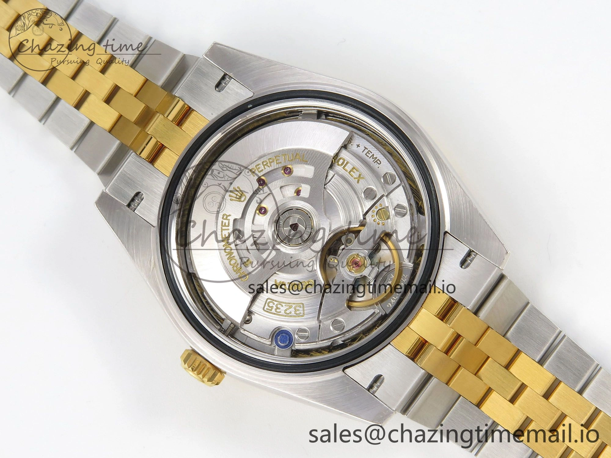 DateJust 41 126333 SS YG ARF 1:1 Best Edition Gray Roman Dial on Jubilee Bracelet SH3235 (Weighted)