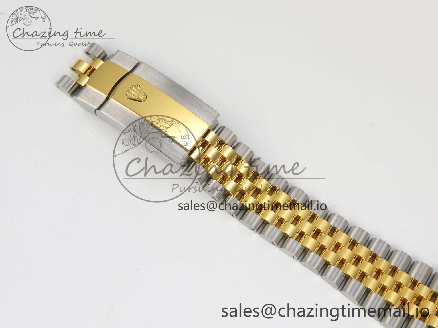 DateJust 41 126333 SS YG ARF 1:1 Best Edition Gray Roman Dial on Jubilee Bracelet SH3235 (Weighted)