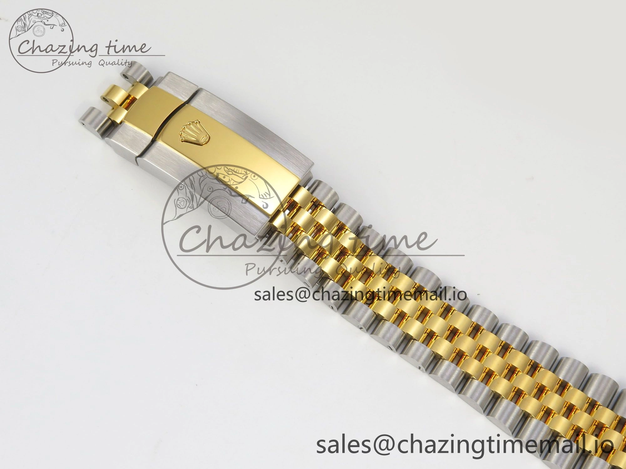 DateJust 41 126333 SS YG ARF 1:1 Best Edition Gray Roman Dial on Jubilee Bracelet SH3235 (Weighted)