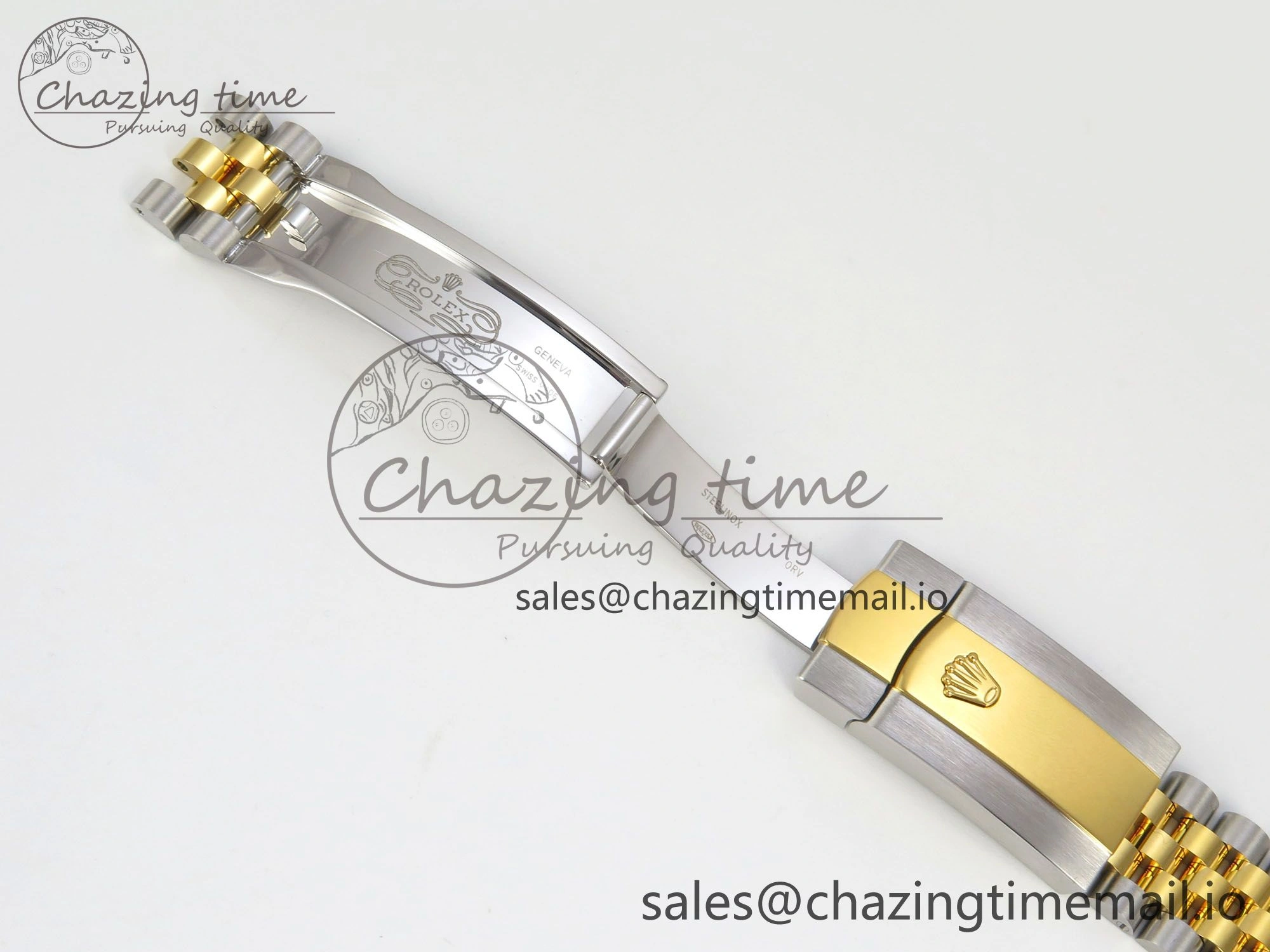 DateJust 41 126333 SS YG ARF 1:1 Best Edition Gray Roman Dial on Jubilee Bracelet SH3235 (Weighted)