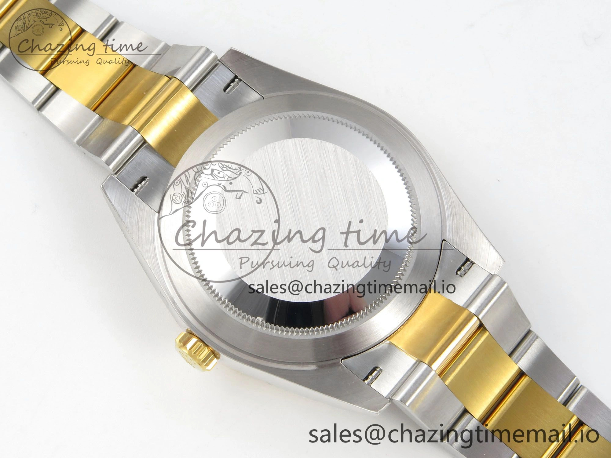 DateJust 41 126333 SS YG ARF 1:1 Best Edition Gray Roman Dial on Oyster Bracelet SH3235 (Weighted)