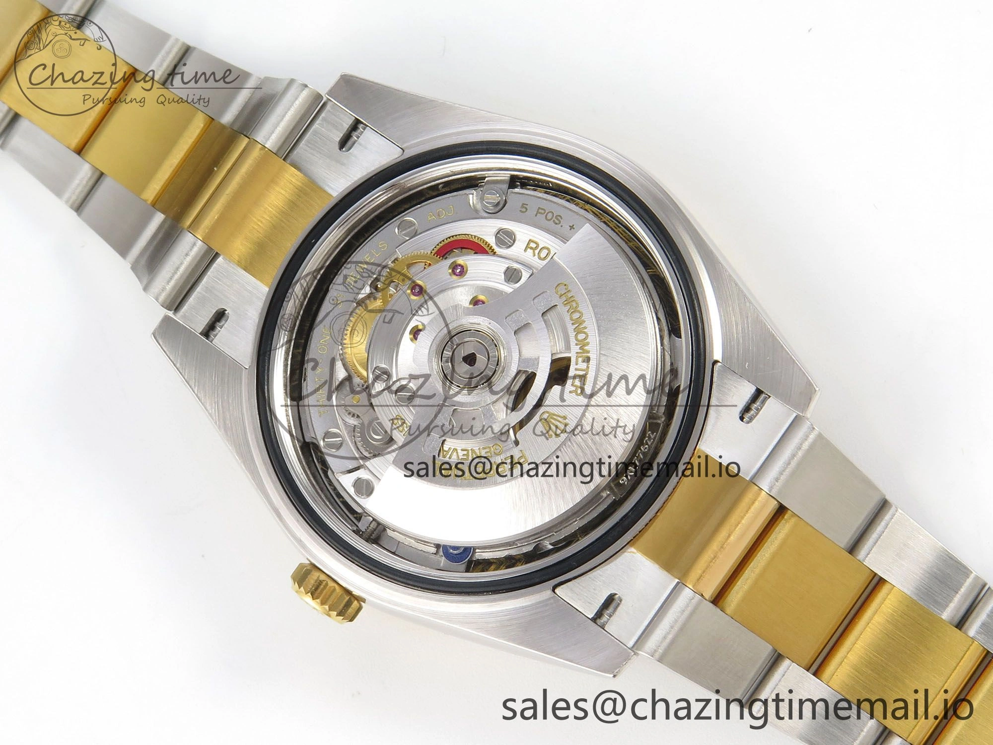 DateJust 41 126333 SS YG ARF 1:1 Best Edition Gray Roman Dial on Oyster Bracelet SH3235 (Weighted)