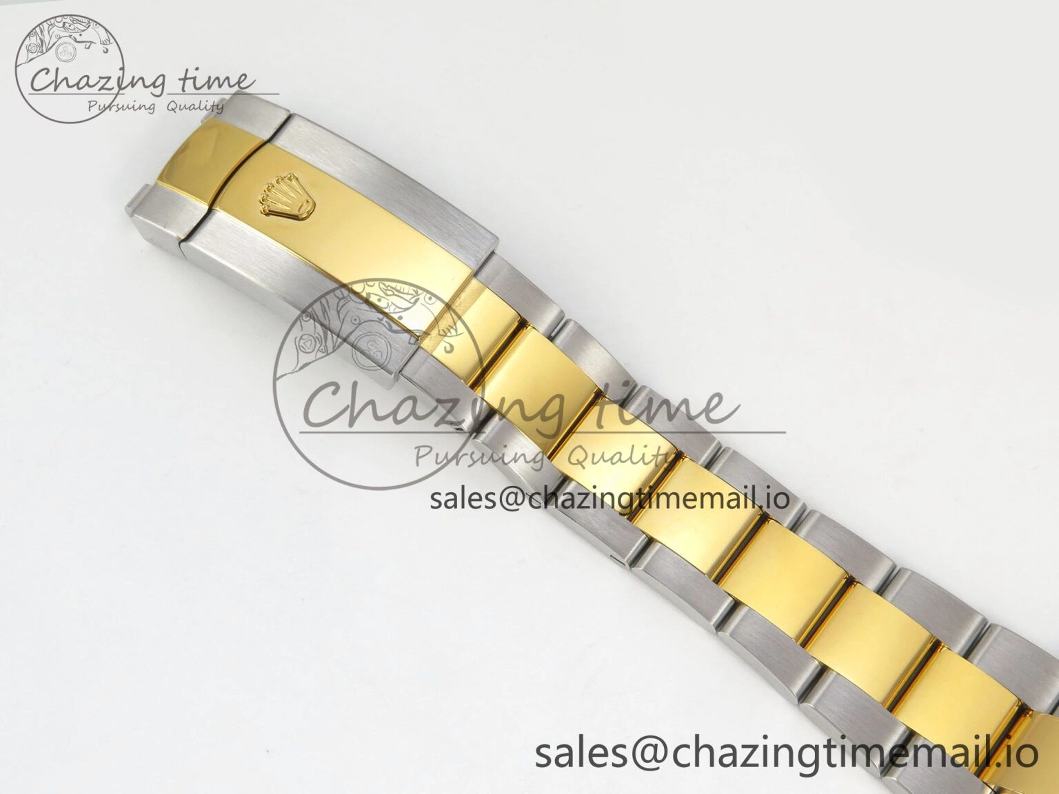 DateJust 41 126333 SS YG ARF 1:1 Best Edition Gray Roman Dial on Oyster Bracelet SH3235 (Weighted)