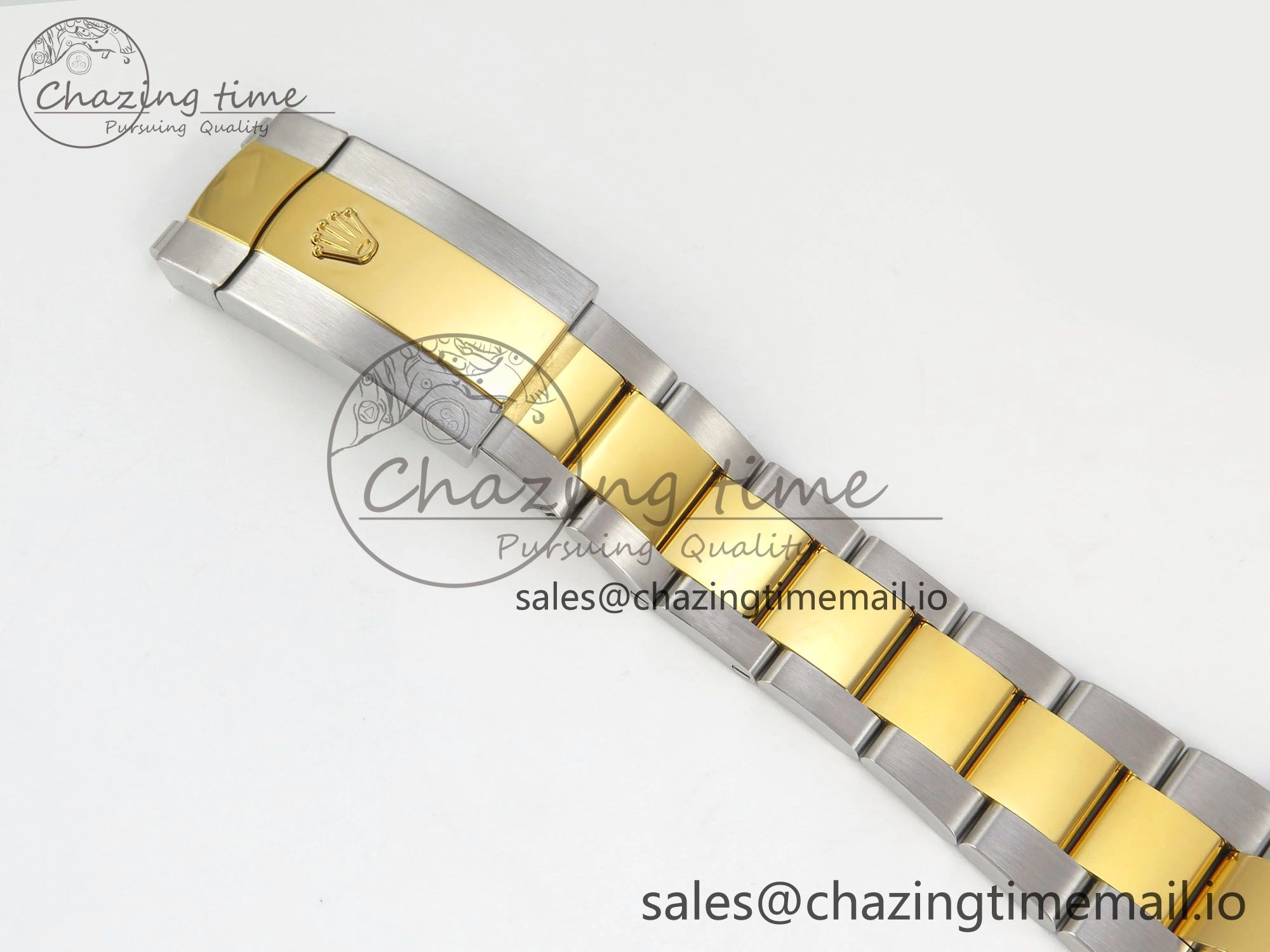DateJust 41 126333 SS YG ARF 1:1 Best Edition Gray Roman Dial on Oyster Bracelet SH3235 (Weighted)