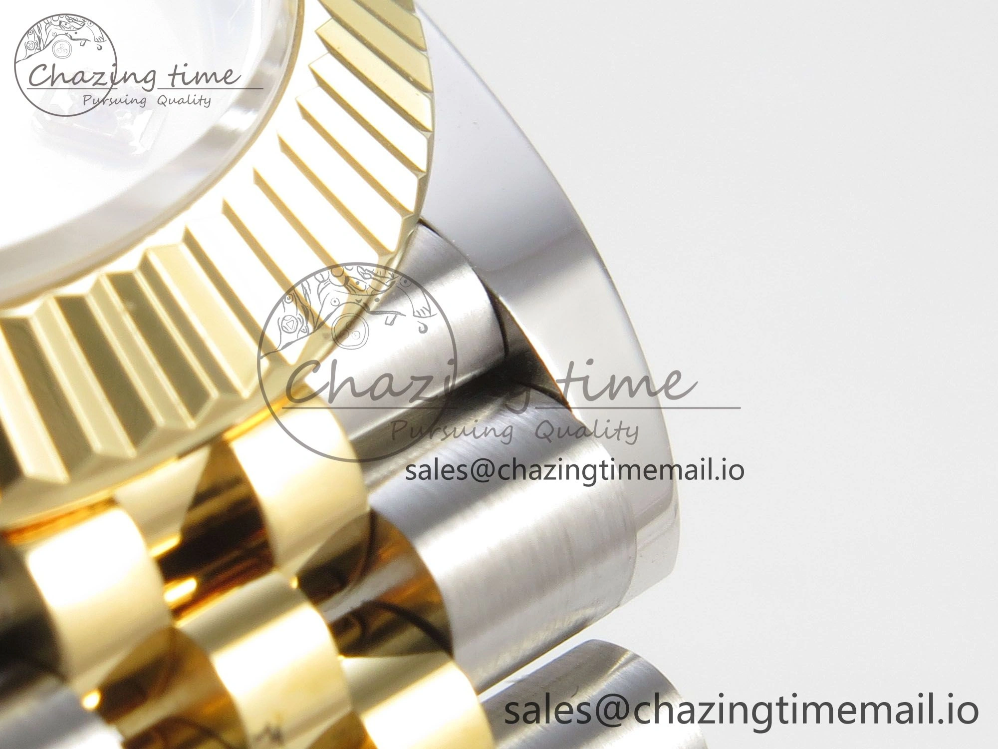DateJust 41 126333 SS YG ARF 1:1 Best Edition White MOP Diamonds Dial on Jubilee Bracelet SH3235 (Weighted)