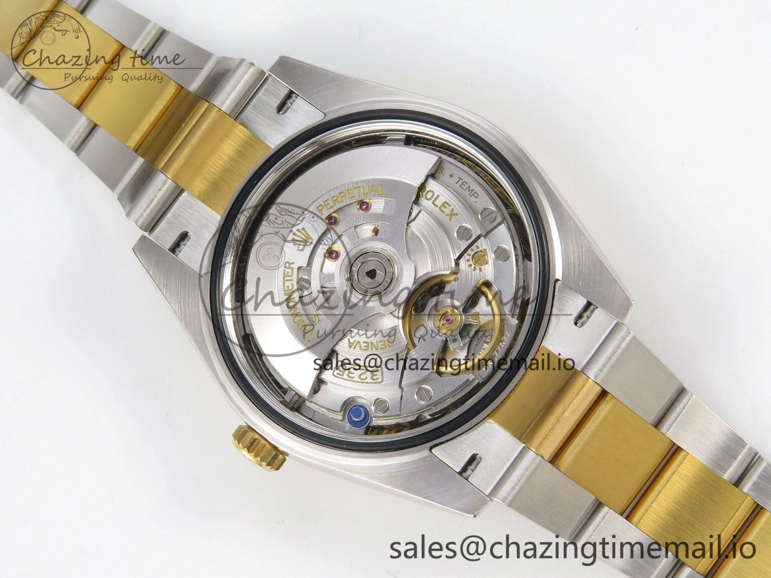 DateJust 41 126333 SS YG ARF 1:1 Best Edition White MOP Diamonds Dial on Oyster Bracelet SH3235 (Weighted)