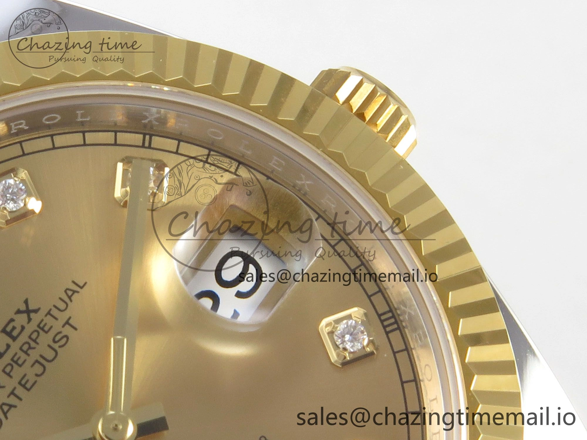 DateJust 41 126333 SS YG ARF 1:1 Best Edition YG Diamonds Dial on Jubilee Bracelet SH3235 (Weighted)