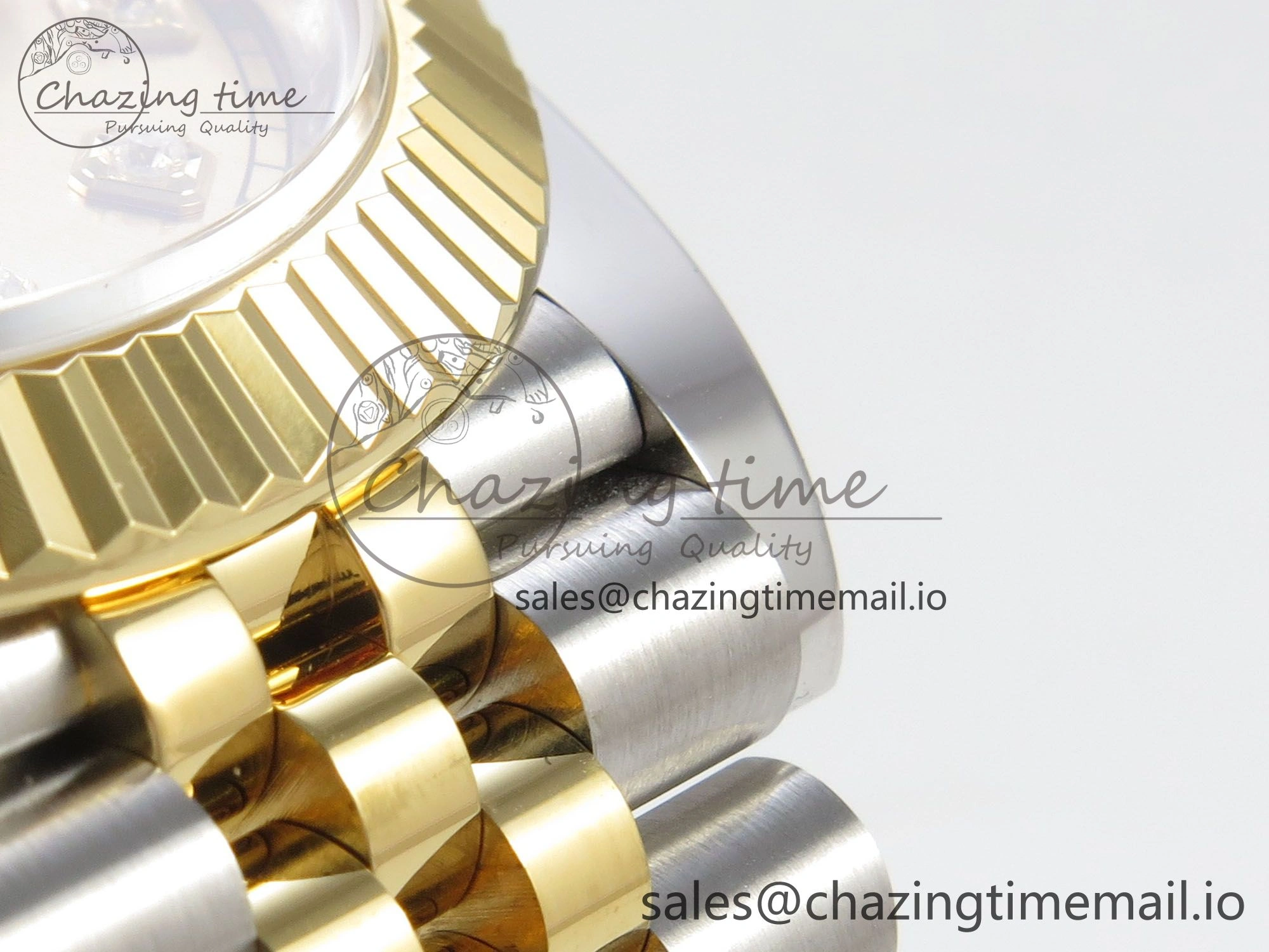 DateJust 41 126333 SS YG ARF 1:1 Best Edition YG Diamonds Dial on Jubilee Bracelet SH3235 (Weighted)