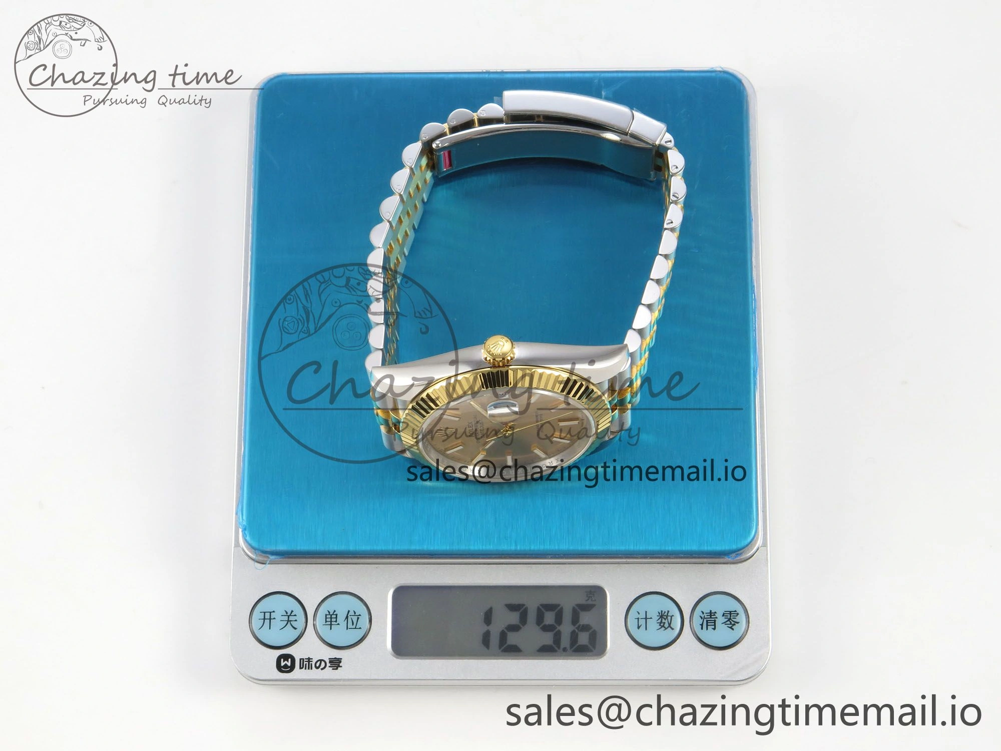 DateJust 41 126333 SS YG ARF 1:1 Best Edition YG Stick Dial on Jubilee Bracelet SH3235 (Weighted)
