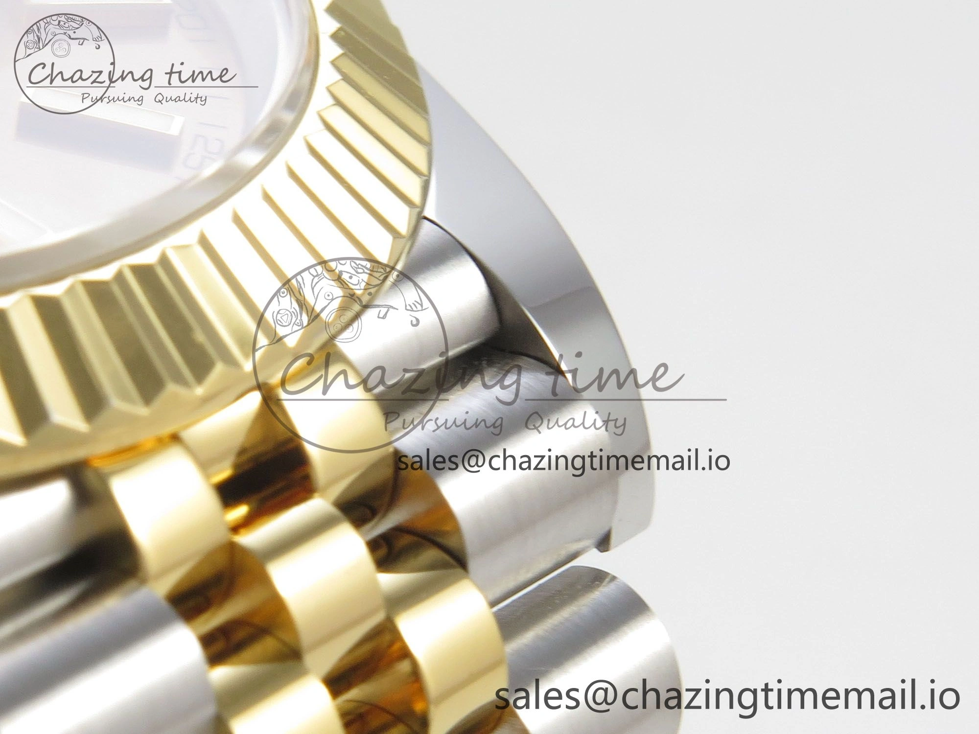 DateJust 41 126333 SS YG ARF 1:1 Best Edition YG Stick Dial on Jubilee Bracelet SH3235 (Weighted)