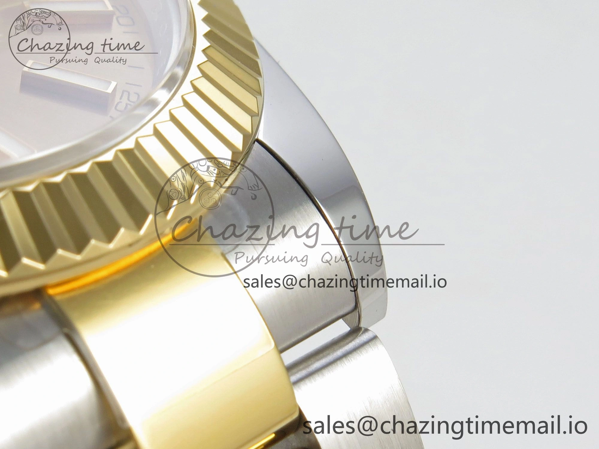 DateJust 41 126333 SS YG ARF 1:1 Best Edition YG Stick Dial on Oyster Bracelet SH3235 (Weighted)