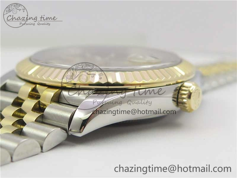 DateJust 41 126333 SS YG Wrapped WWF Best Edition Gold Stick Makers Dial on SS YG Wrapped Jubilee Bracelet A2836