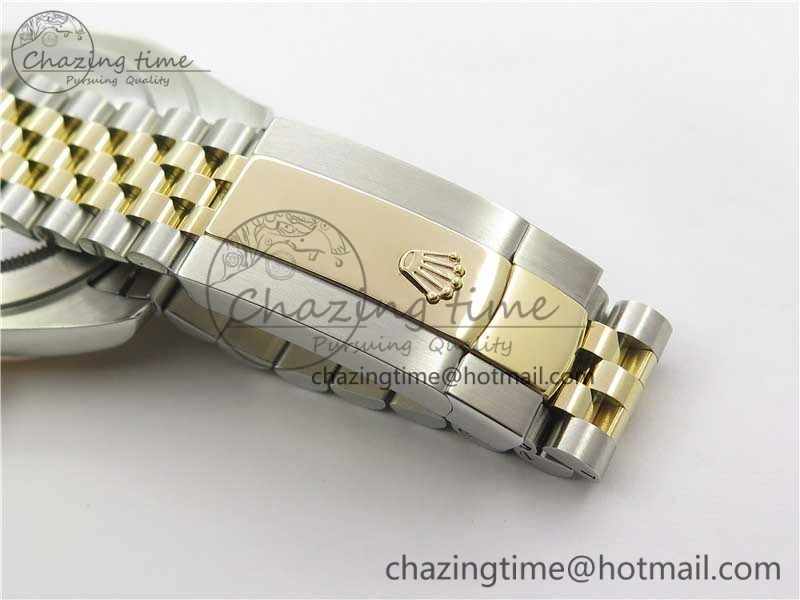 DateJust 41 126333 SS YG Wrapped WWF Best Edition Gray Roman Makers Dial on SS YG Wrapped Jubilee Bracelet A2836