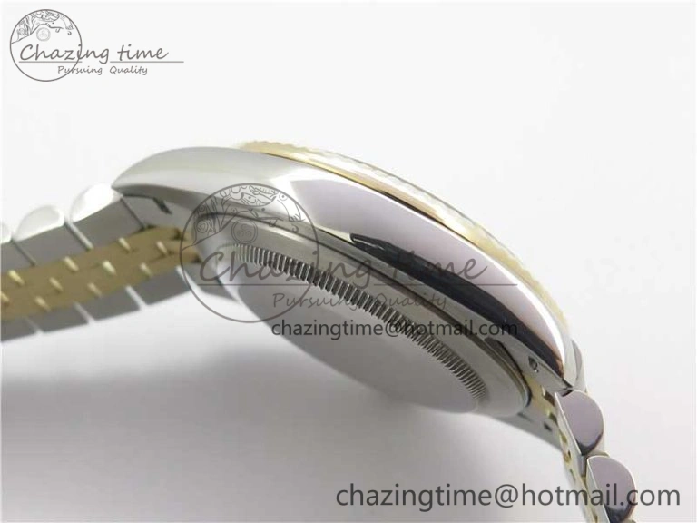 DateJust 41 126333 SS YG Wrapped WWF Best Edition Gray Roman Makers Dial on SS YG Wrapped Jubilee Bracelet A2836