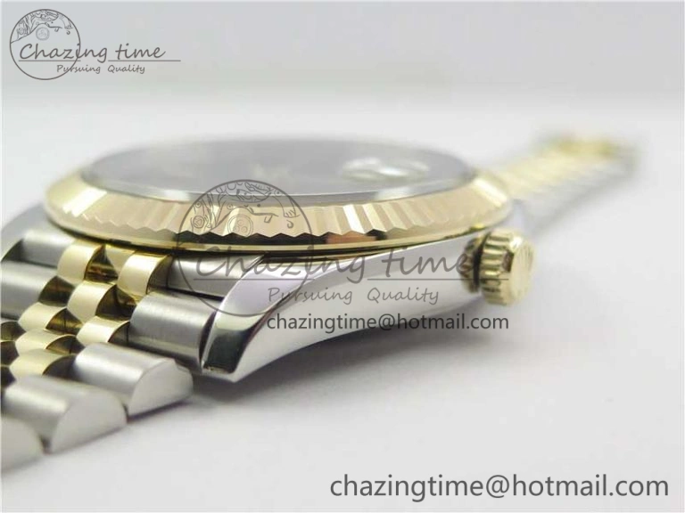 DateJust 41 126333 SS YG Wrapped WWF Best Edition Gray Roman Makers Dial on SS YG Wrapped Jubilee Bracelet A2836