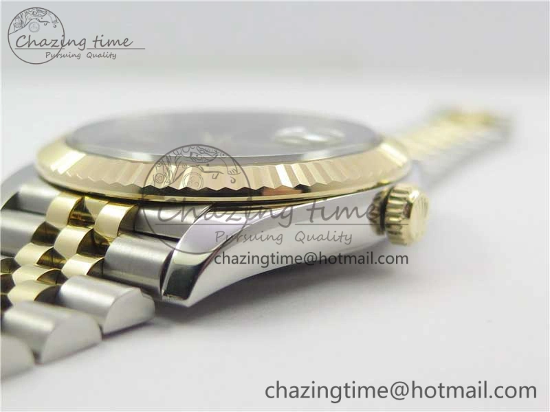 DateJust 41 126333 SS YG Wrapped WWF Best Edition Gray Roman Makers Dial on SS YG Wrapped Jubilee Bracelet A2836