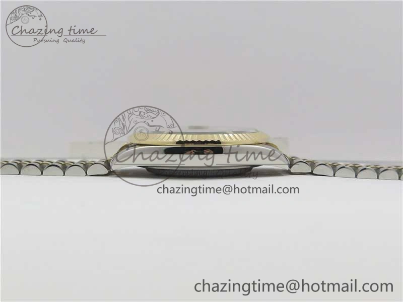 DateJust 41 126333 SS YG Wrapped WWF Best Edition Gray Roman Makers Dial on SS YG Wrapped Jubilee Bracelet A2836