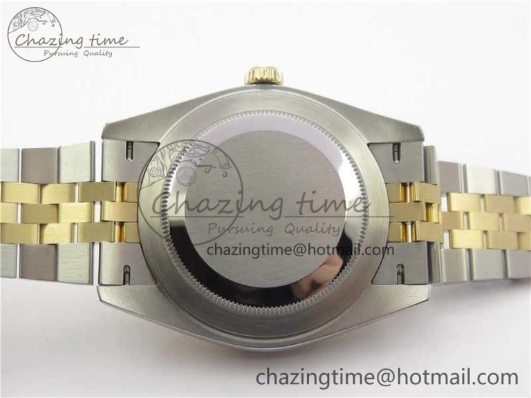 DateJust 41 126333 SS YG Wrapped WWF Best Edition Gray Roman Makers Dial on SS YG Wrapped Jubilee Bracelet A2836