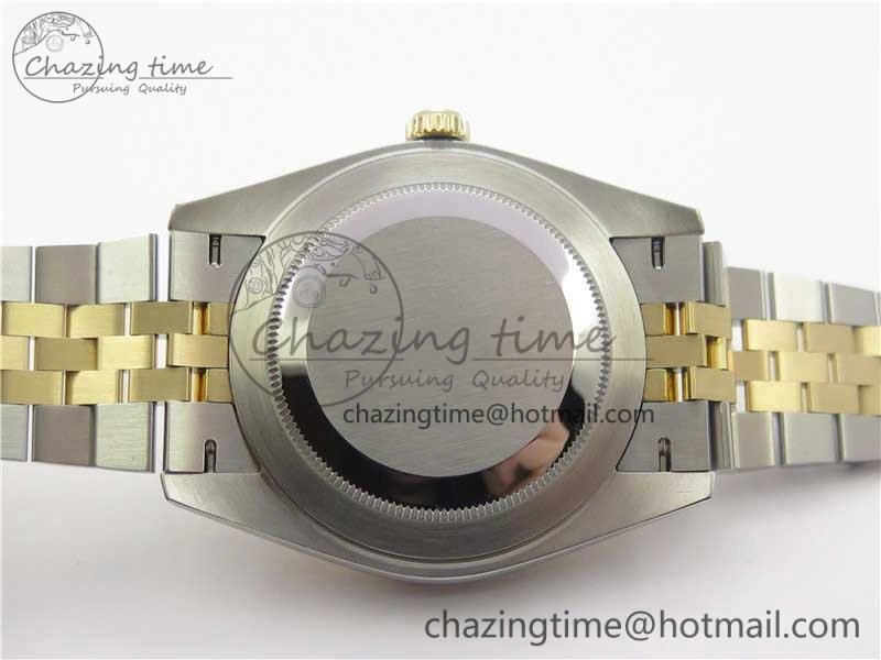 DateJust 41 126333 SS YG Wrapped WWF Best Edition Gray Roman Makers Dial on SS YG Wrapped Jubilee Bracelet A2836