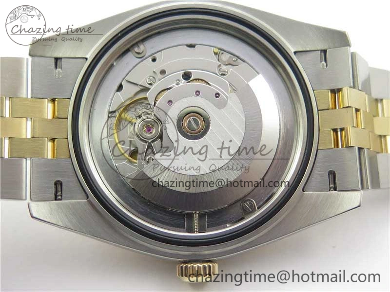 DateJust 41 126333 SS YG Wrapped WWF Best Edition Gray Roman Makers Dial on SS YG Wrapped Jubilee Bracelet A2836