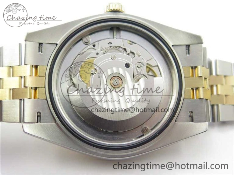 DateJust 41 126333 SS YG Wrapped WWF Best Edition Gray Roman Makers Dial on SS YG Wrapped Jubilee Bracelet A2836