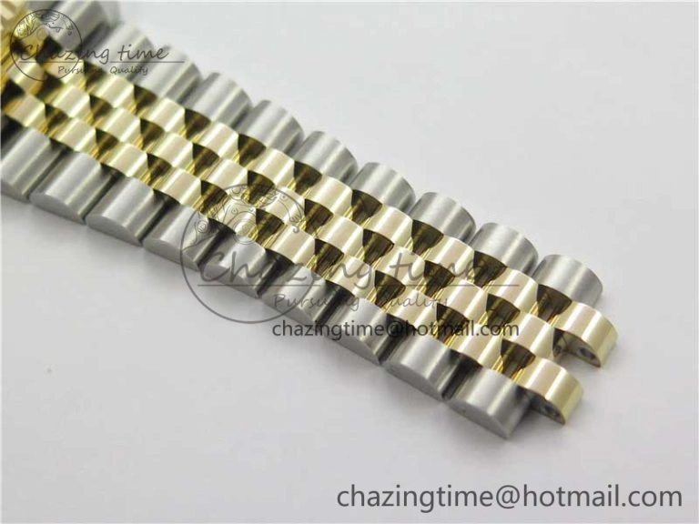 DateJust 41 126333 SS YG Wrapped WWF Best Edition Gray Roman Makers Dial on SS YG Wrapped Jubilee Bracelet A2836