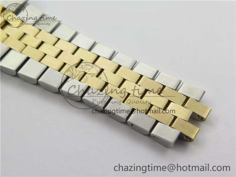 DateJust 41 126333 SS YG Wrapped WWF Best Edition Gray Roman Makers Dial on SS YG Wrapped Jubilee Bracelet A2836