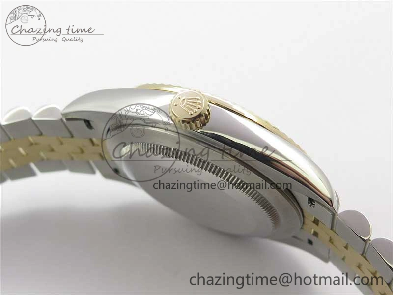 DateJust 41 126333 SS YG Wrapped WWF Best Edition Gray Roman Makers Dial on SS YG Wrapped Jubilee Bracelet A2836