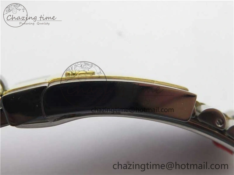 DateJust 41 126333 Wrapped SS YG 3AF 1:1 Best Edition YG Dial Crystal Markers on Wrapped SS YG Jubilee Bracelet A3235