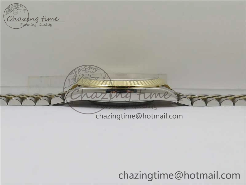DateJust 41 126333 Wrapped SS YG 3AF 1:1 Best Edition YG Dial on Wrapped SS YG Jubilee Bracelet A3235