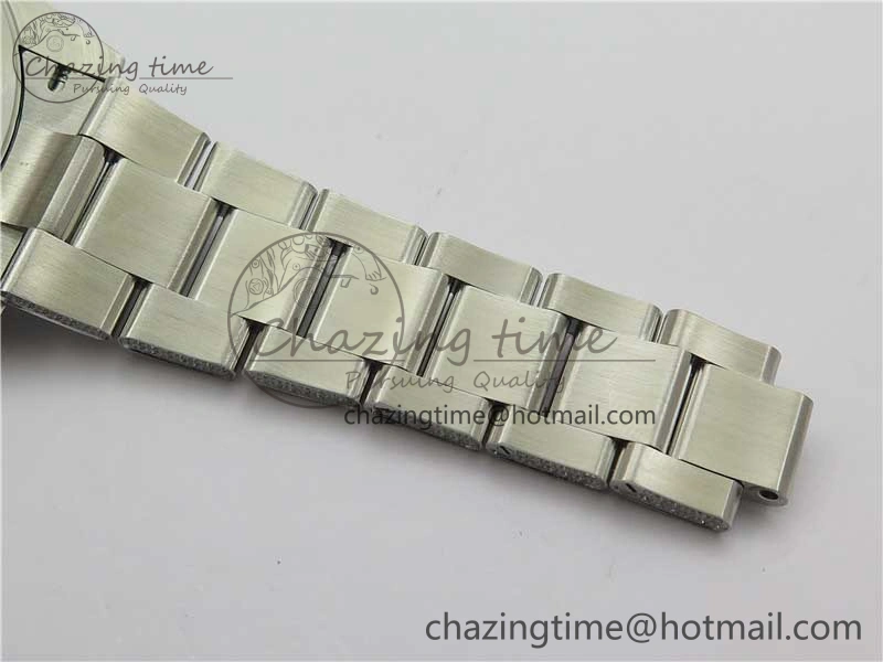 DateJust 41 126334 904 Full Paved Diamonds BP Maker Best Edition Gray Dial on Oyster Bracelet A2824