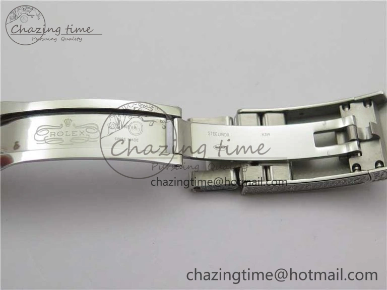DateJust 41 126334 904 Full Paved Diamonds BP Maker Best Edition Gray Dial on Oyster Bracelet A2824
