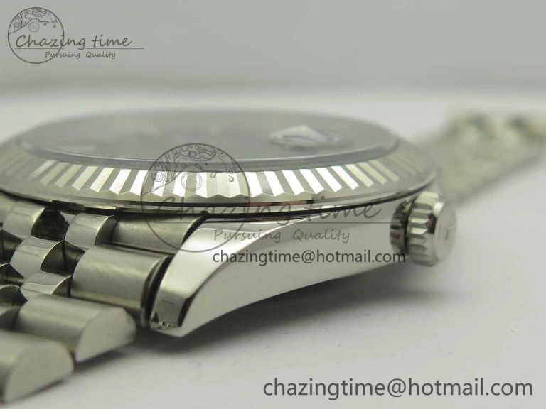 DateJust 41 126334 904L SS DJF 1:1 Best Edition Blue Dial on Jubilee Bracelet A2824