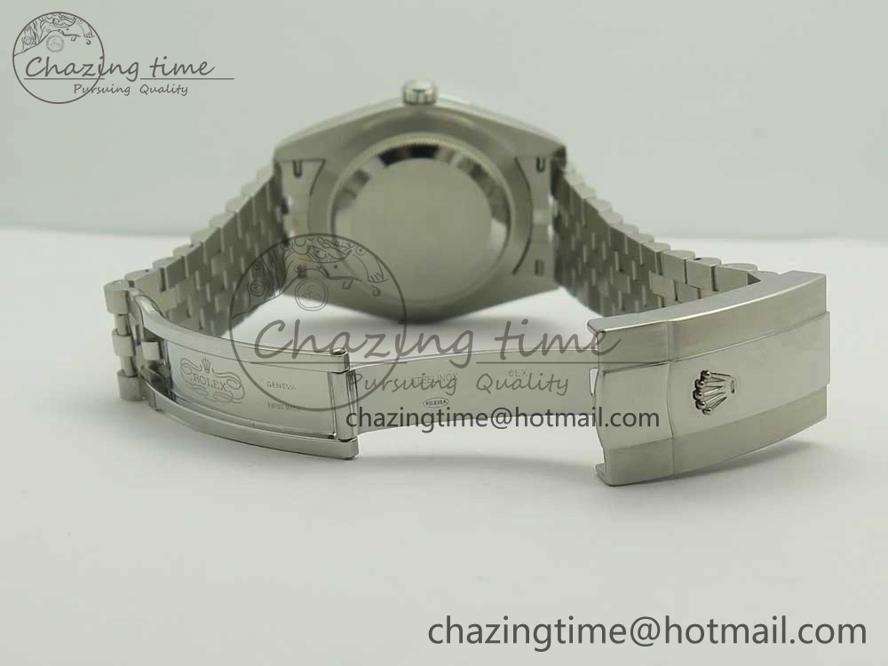 DateJust 41 126334 904L SS DJF 1:1 Best Edition Silver Dial on Jubilee Bracelet A2824