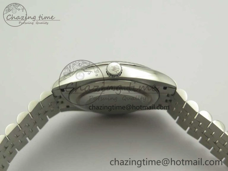 DateJust 41 126334 904L SS DJF 1:1 Best Edition Silver Dial on Jubilee Bracelet A2824