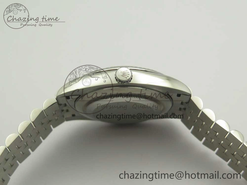 DateJust 41 126334 904L SS DJF 1:1 Best Edition Silver Dial on Jubilee Bracelet A2824