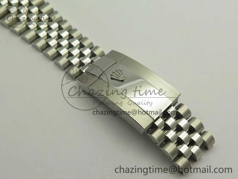 DateJust 41 126334 904L SS DJF 1:1 Best Edition Silver Dial on Jubilee Bracelet A2824