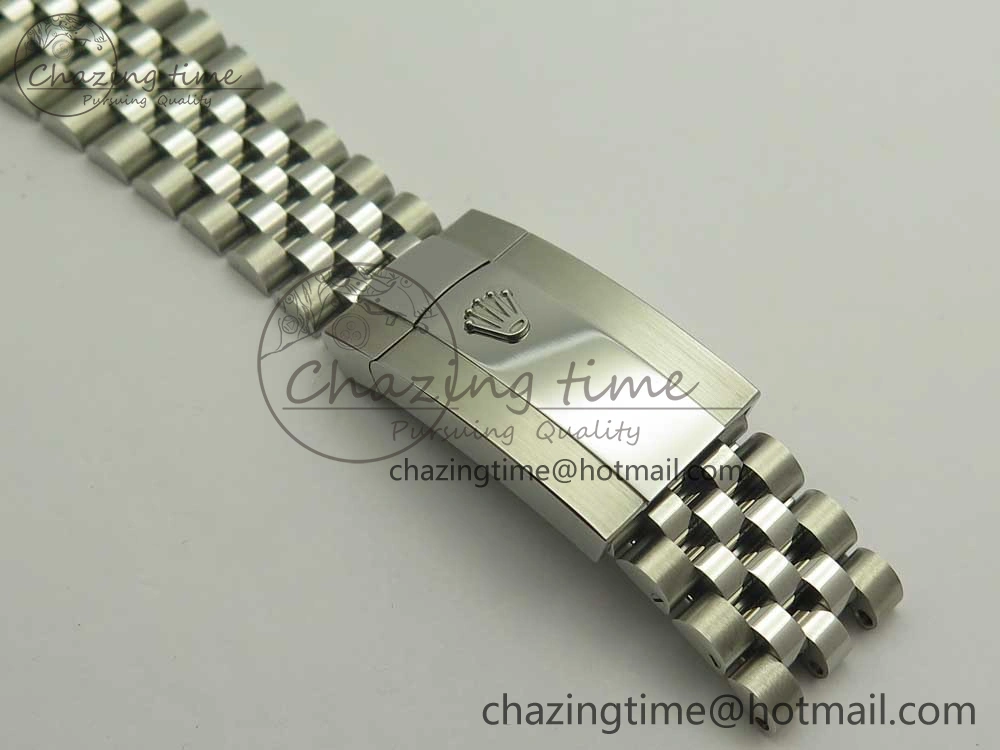 DateJust 41 126334 904L SS DJF 1:1 Best Edition Silver Dial on Jubilee Bracelet A2824