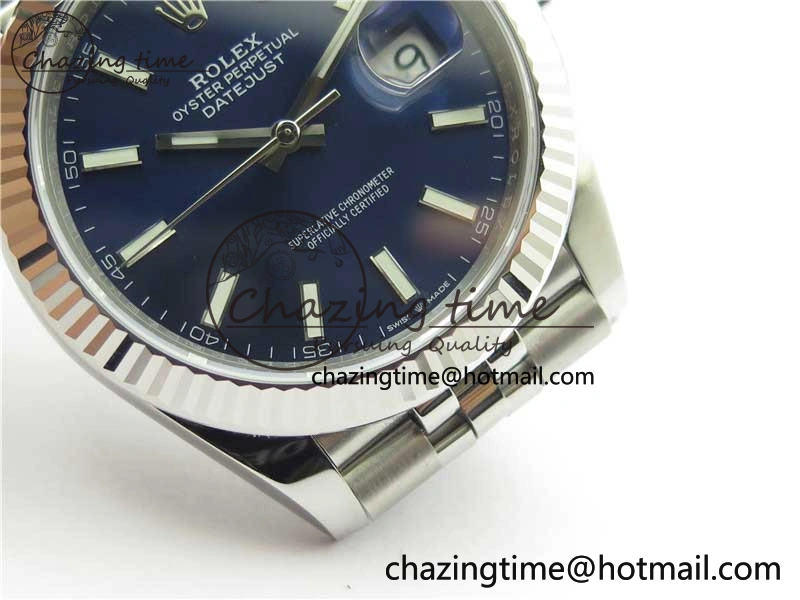 DateJust 41 126334 904L SS VSF 1:1 Best Edition Blue Dial on 904L Jubilee Bracelet VS3235