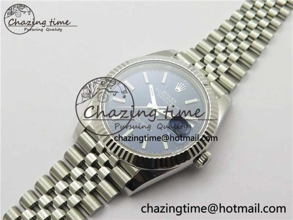 DateJust 41 126334 904L SS VSF 1:1 Best Edition Blue Dial on 904L Jubilee Bracelet VS3235