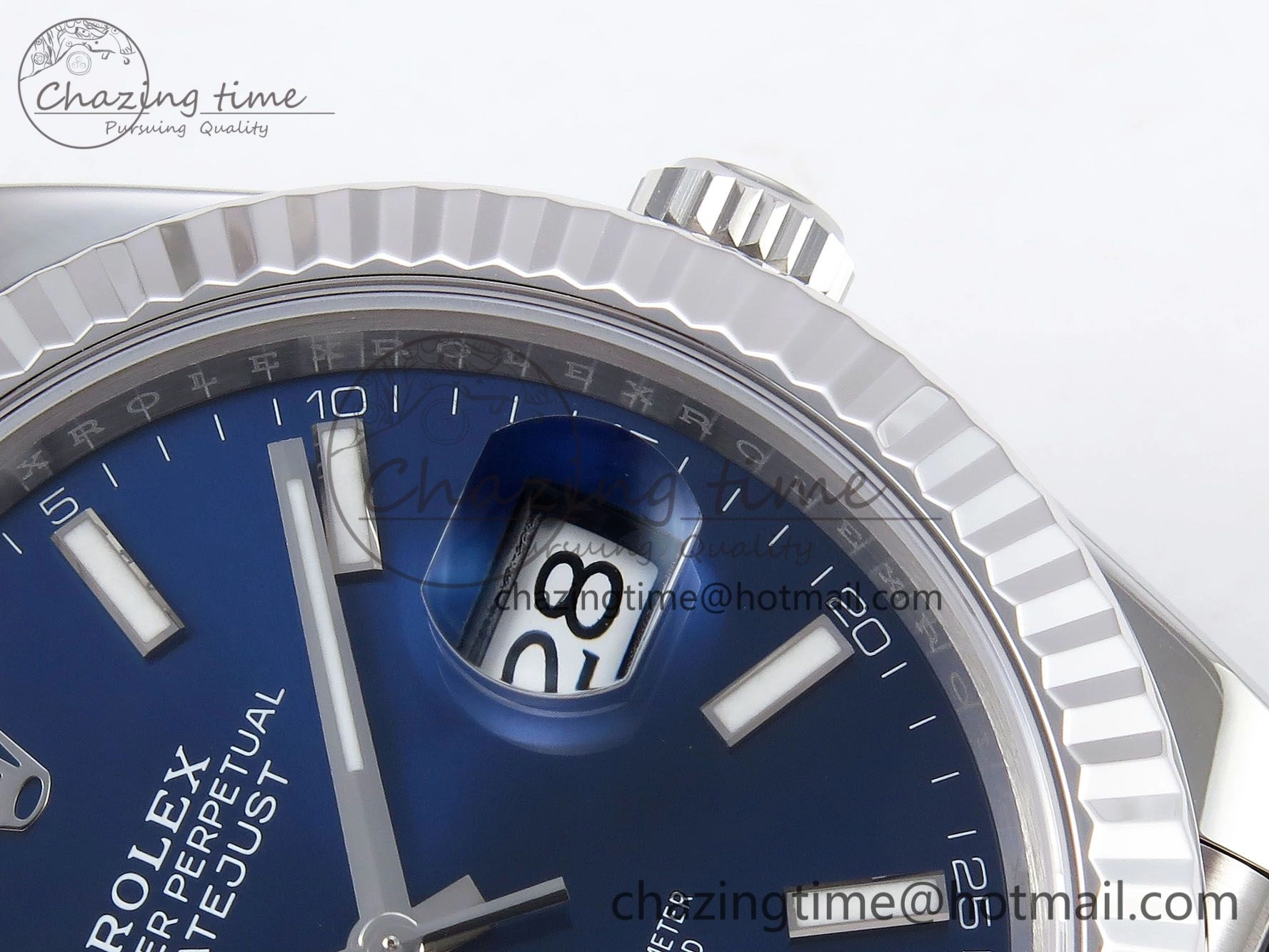 DateJust 41 126334 904L SS VSF 1:1 Best Edition Blue Dial on Jubilee Bracelet VS3235