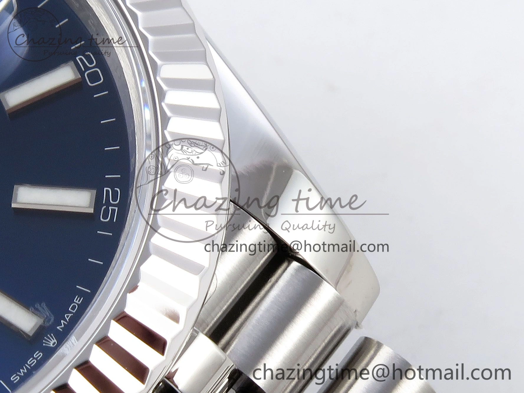 DateJust 41 126334 904L SS VSF 1:1 Best Edition Blue Dial on Jubilee Bracelet VS3235