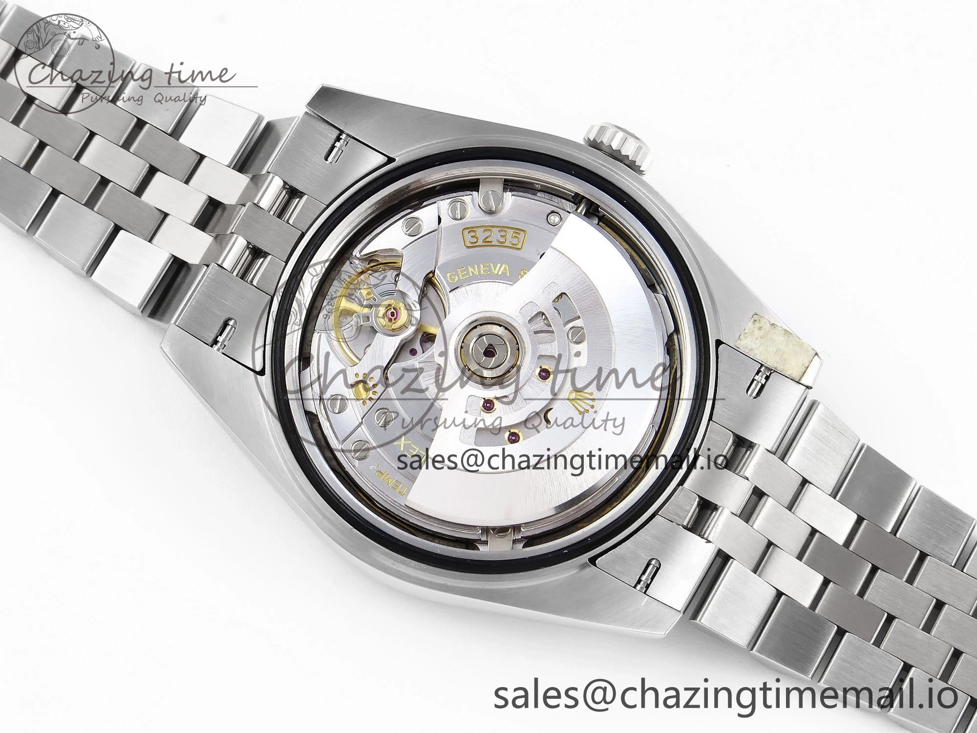 DateJust 41 126334 904L SS VSF 1:1 Best Edition Blue Textured Dial on Jubilee Bracelet VS3235