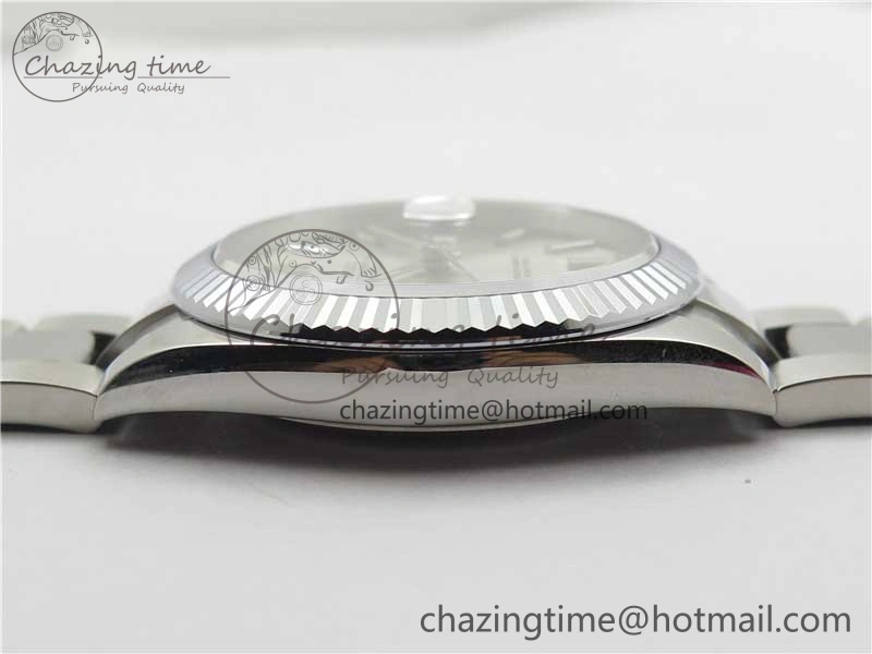 DateJust 41 126334 904L SS VSF 1:1 Best Edition Silver Dial on Oyster Bracelet VS3235