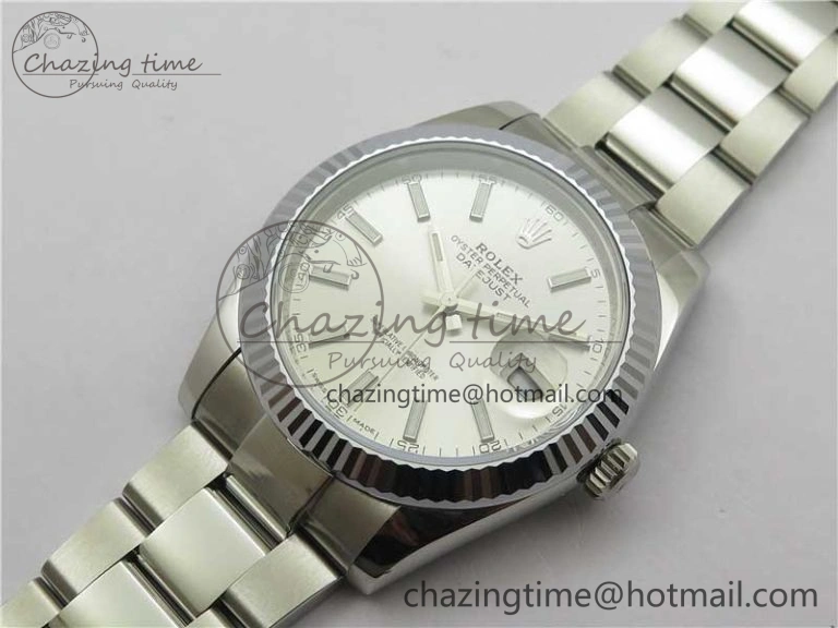 DateJust 41 126334 904L SS VSF 1:1 Best Edition Silver Dial on Oyster Bracelet VS3235